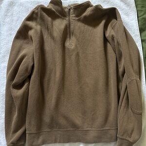 Carhartt Men's Tan Zip-Up Sweater